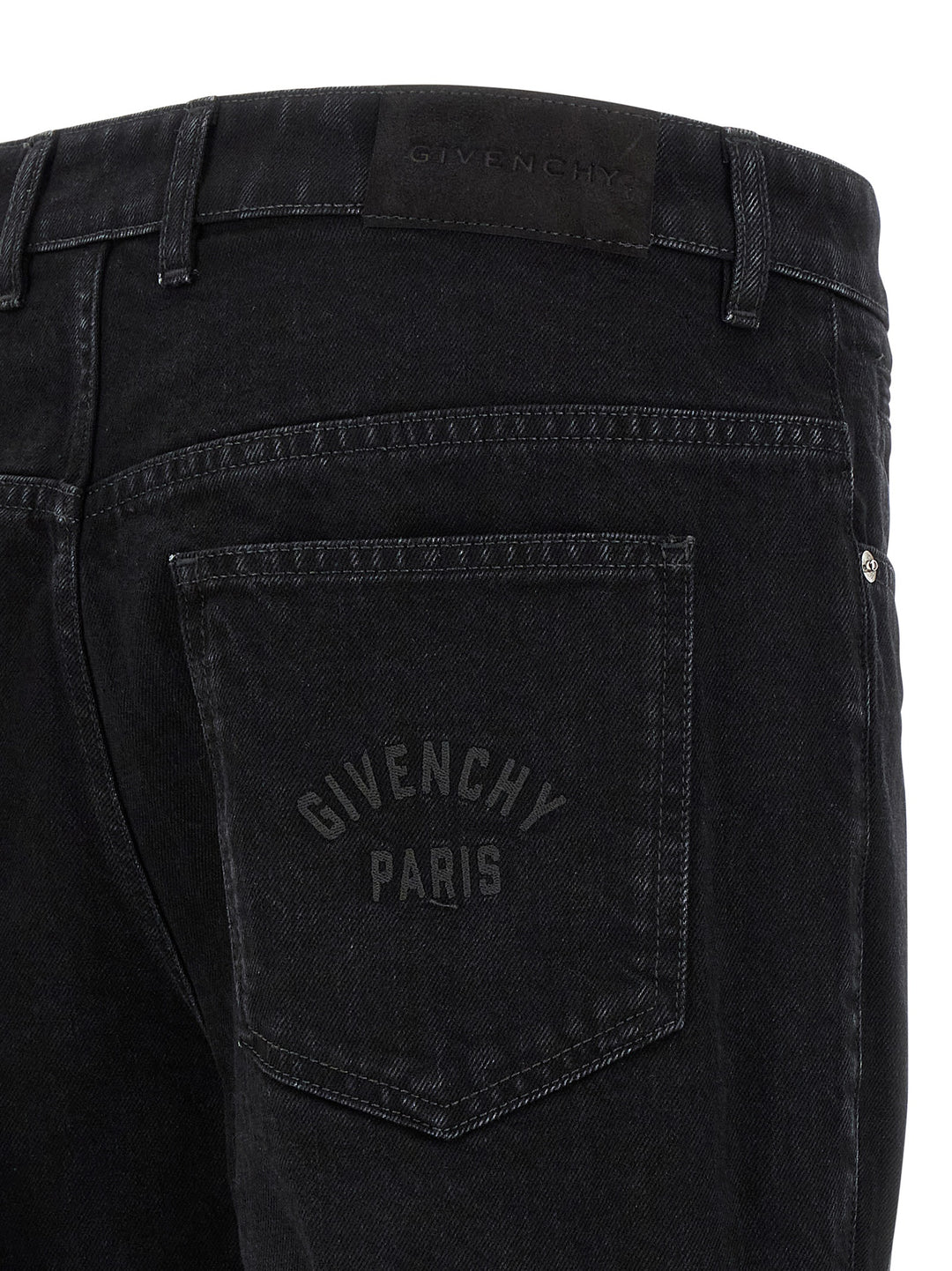 Givenchy Straight Leg Jeans - Black | fc28472faccc8a75be4509c4a7a17abe541f4ac1