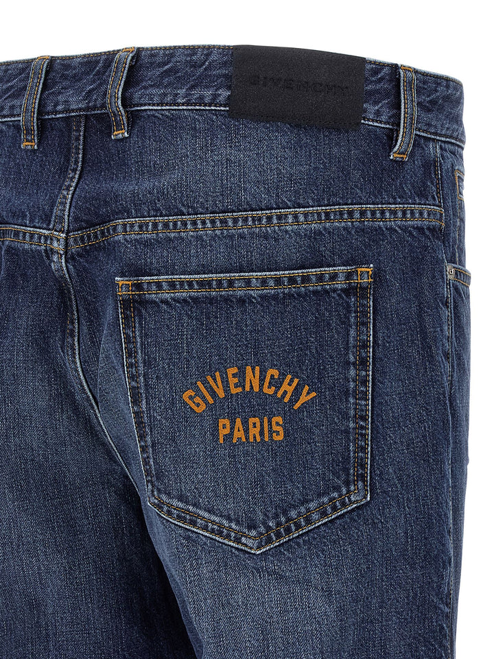 Givenchy Straight Jeans - Blue | 15e73e99f67259b7d10ee73de25076b0998044c9