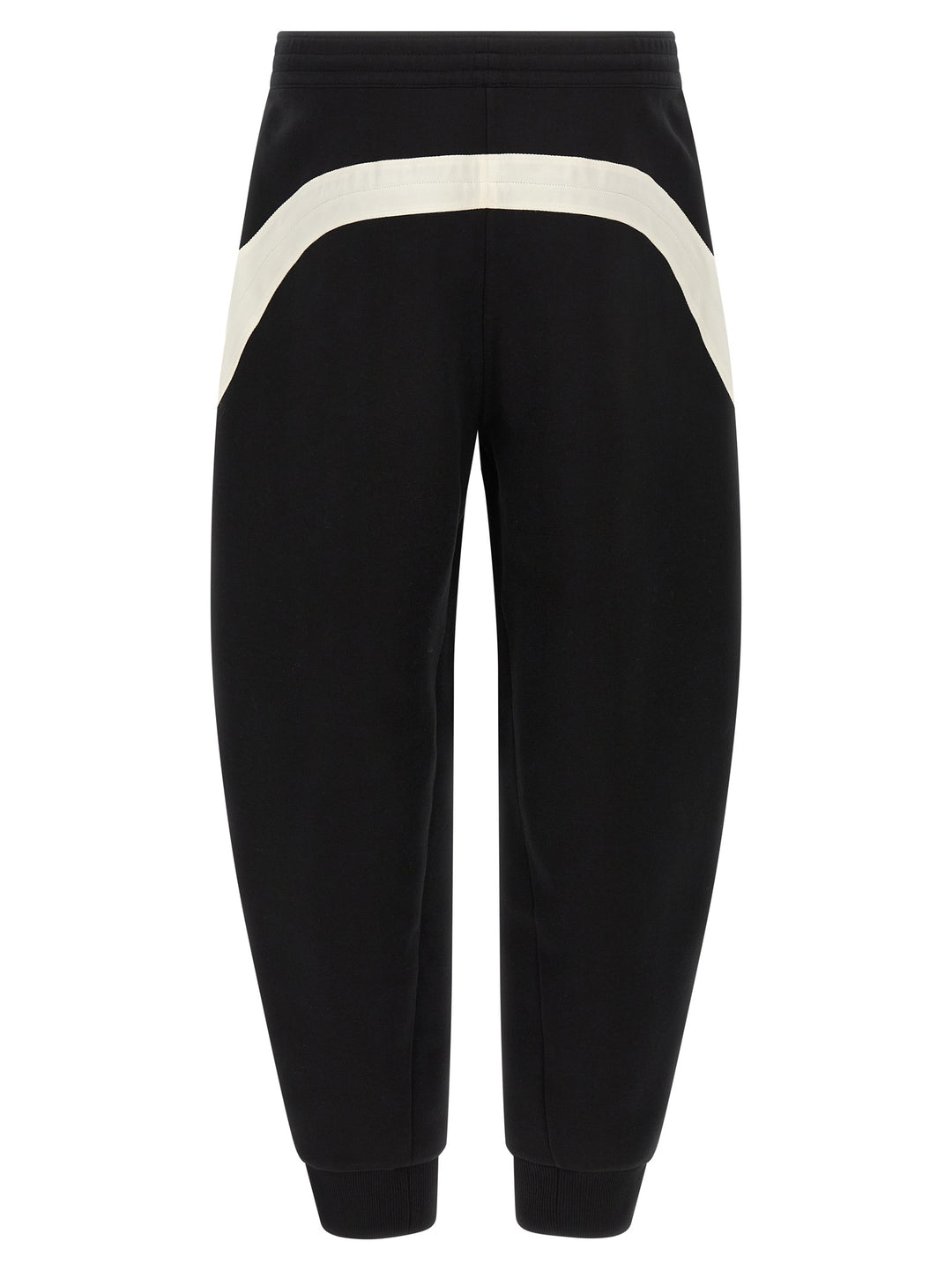 Givenchy Satin Insert Joggers Pants - White/Black | 528eb0411fcf67d74b0487788b122eb68598ab28