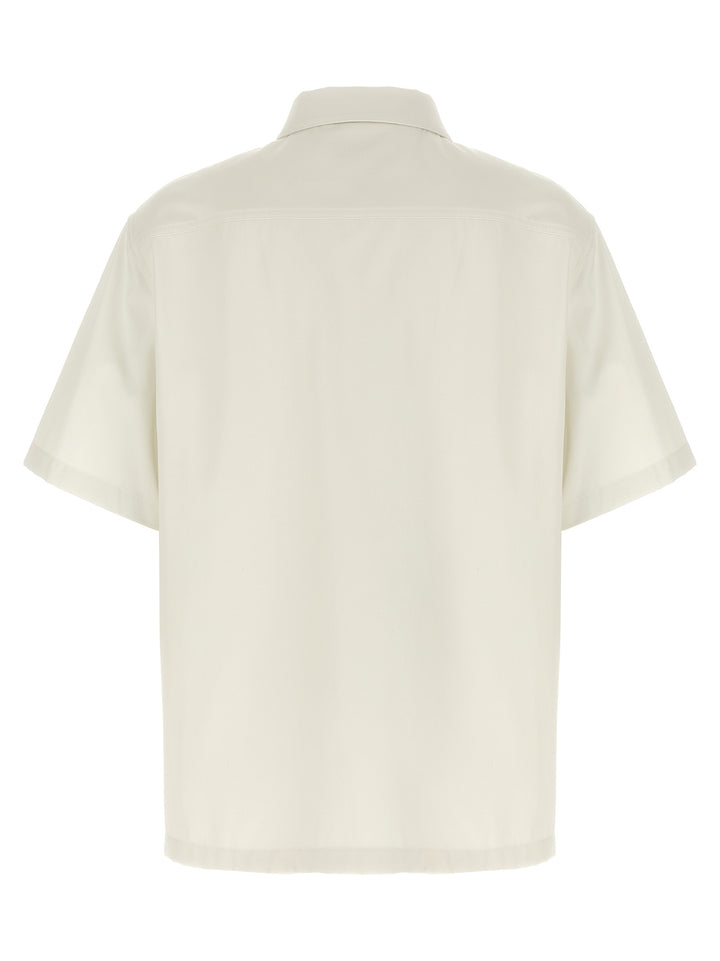 Givenchy Logo Embroidery Shirt Shirt and Blouse - Beige | a48a1a62fa63d873a47a716af29e118be83ac10b