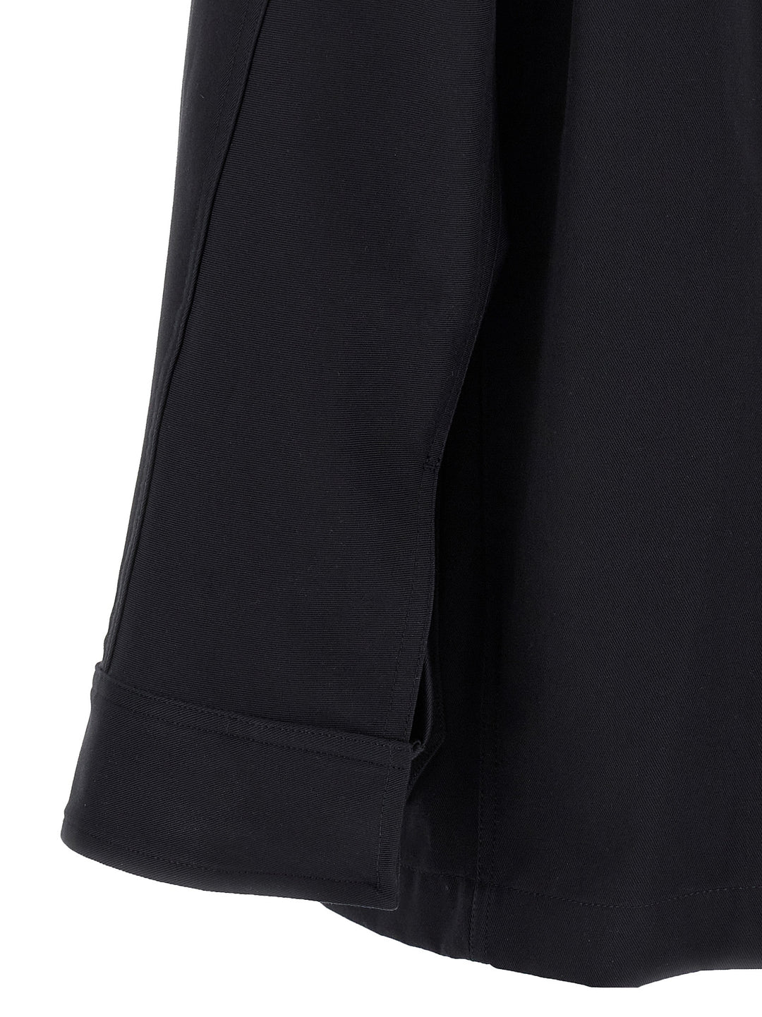 Givenchy Logo Embroidery Overshirt Puffer Jackets - Blue | 7e466619f79ef20159a4216c7f4ba5043e4b5bd2