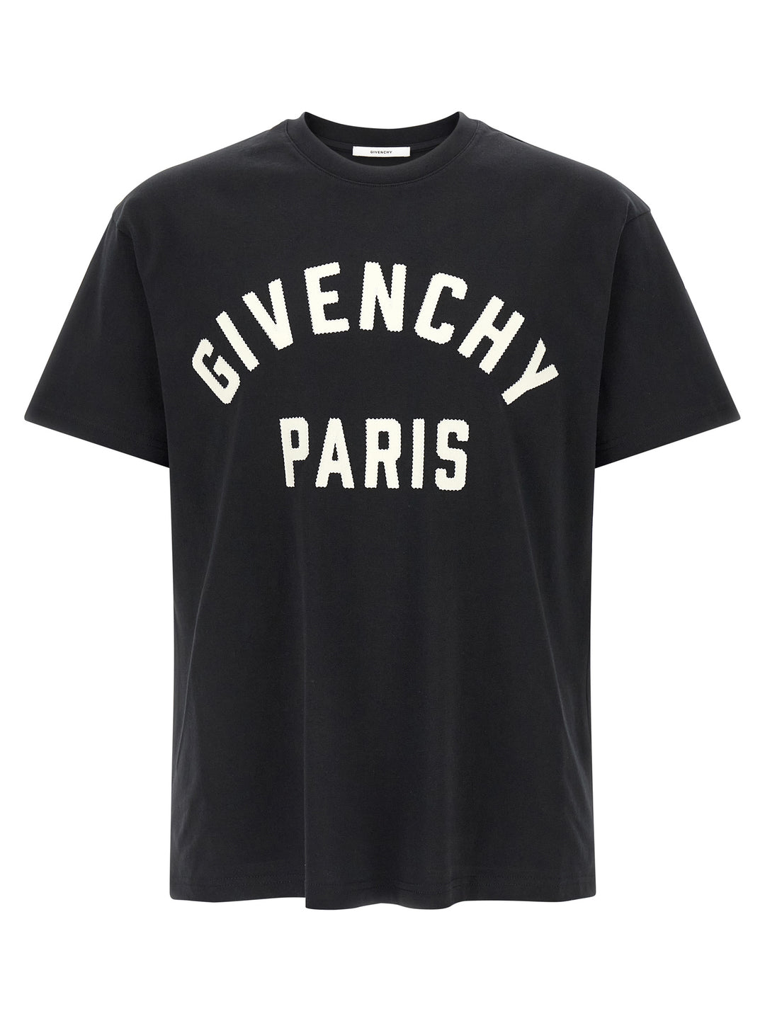 Givenchy Givenchy Paris T-shirt - White/Black | 0569af5a32f81b408f5a83ef5981999f1291381c