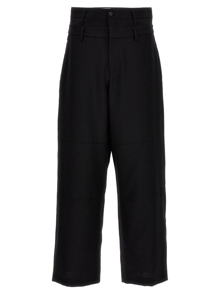 Ambush Double Belted Pants - Black | 3e0e24f2d4b720b662f714d7f9ce71ea4c02330a