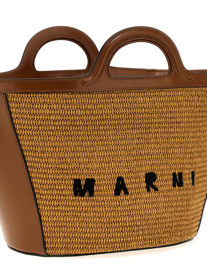 Marni Tropicalia Small Hand Bags - Brown | b447b2c2c23f118e1402db4a5ecafb5d3e626806