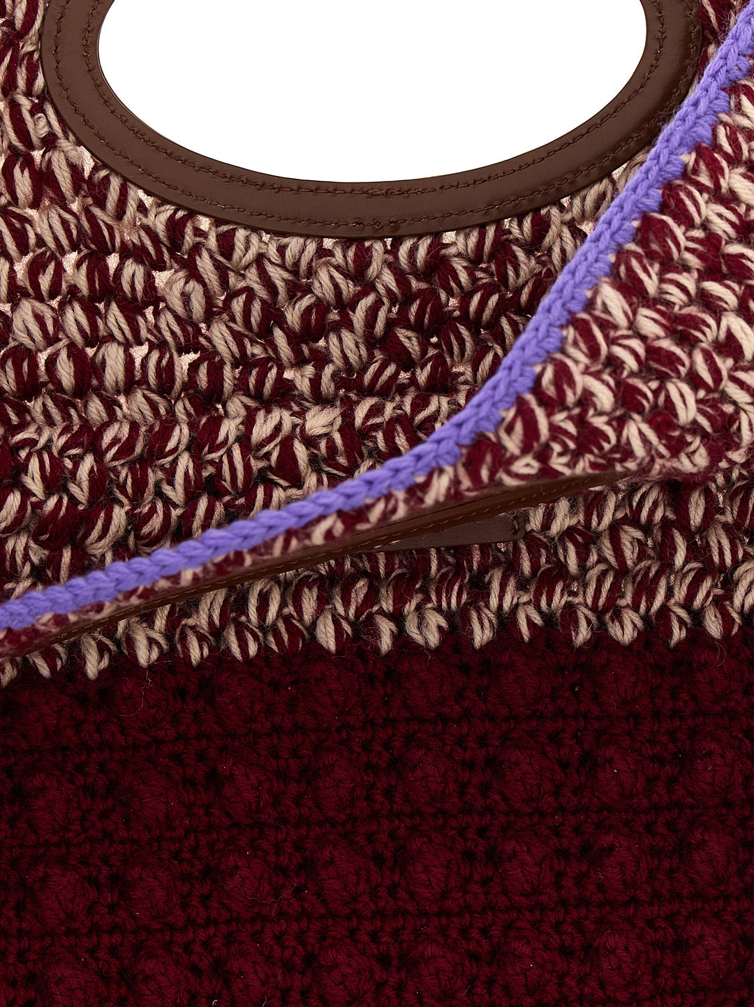 Marni Knotty Hand Bags - Bordeaux | 1fefffd9132ddc73447b02e1e829dd2af2572e94