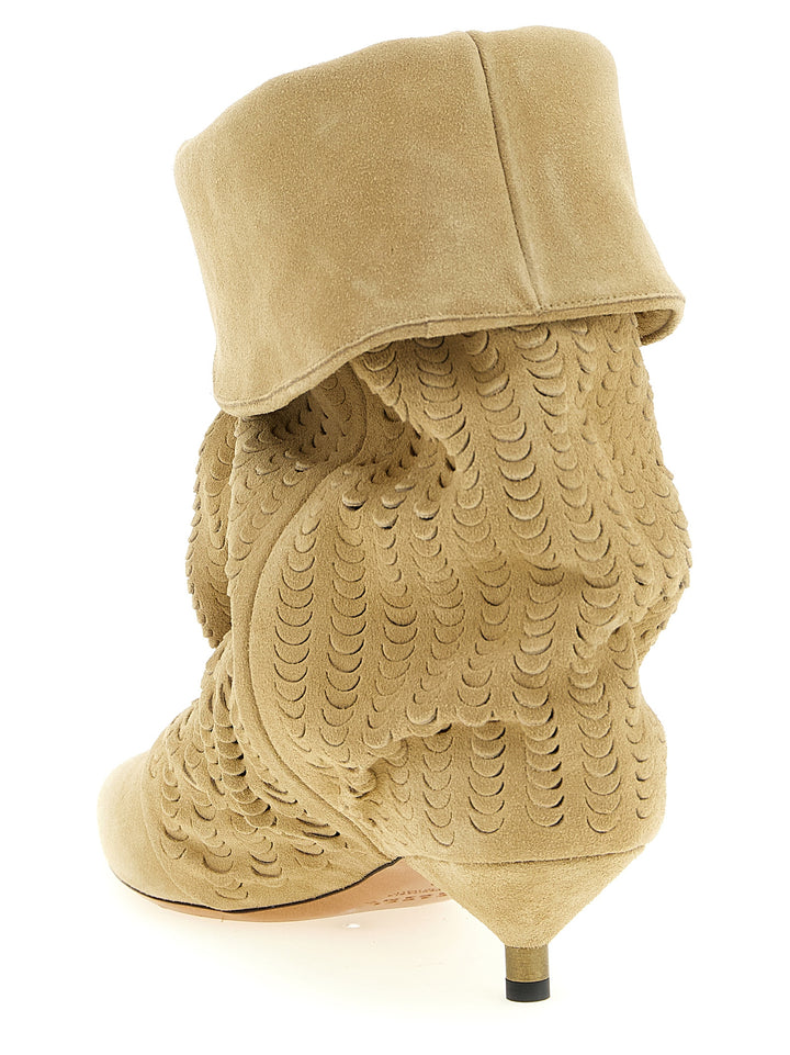 Isabel Marant Edrik Boots and Ankle Boots - Beige | 59098666bc86623dbfae267b5cb063f5da223d3e