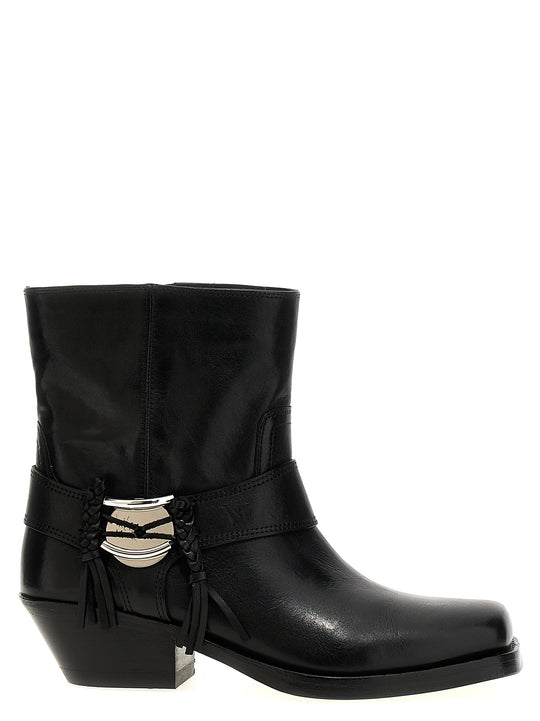 Akson Gaucho Boots And Ankle Boots Black