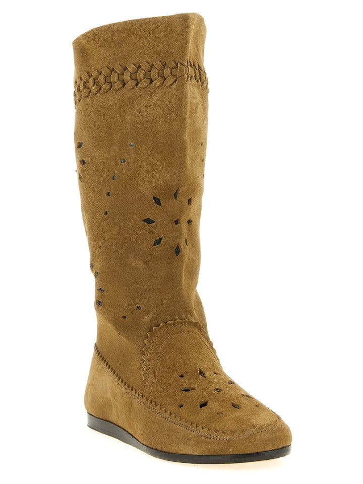 Isabel Marant Welky Boots and Ankle Boots - Brown | 8fd96ea39372b81ca6ee2f01a94334a18b44eb76