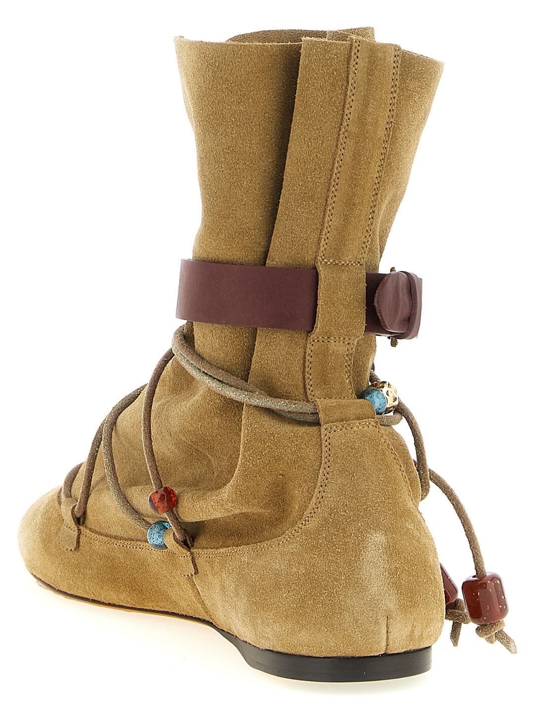 Isabel Marant Letiz Boots and Ankle Boots - Beige | 8010c2015203d98f1124ef7034892768ce6f6977