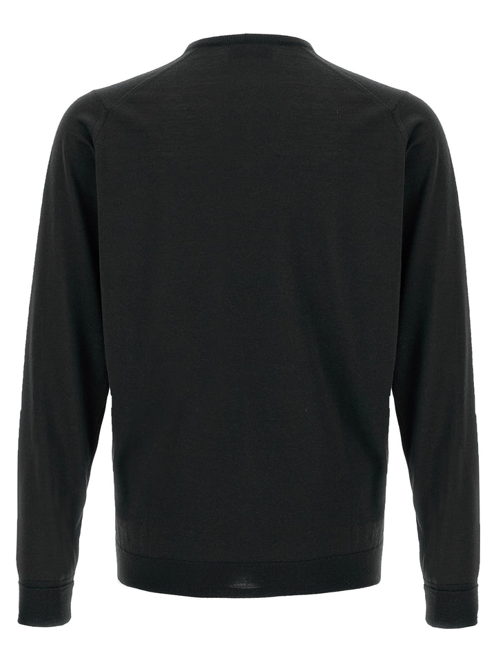 John Smedley Bobby Sweaters and Cardigans - Black | 5cfc35faef2c5555ff1874c5ef17671a2b04fc25