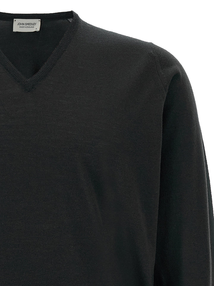 John Smedley Bobby Sweaters and Cardigans - Black | eb23b88ff11258b13bf1c8ef0825b1e398a7acd4