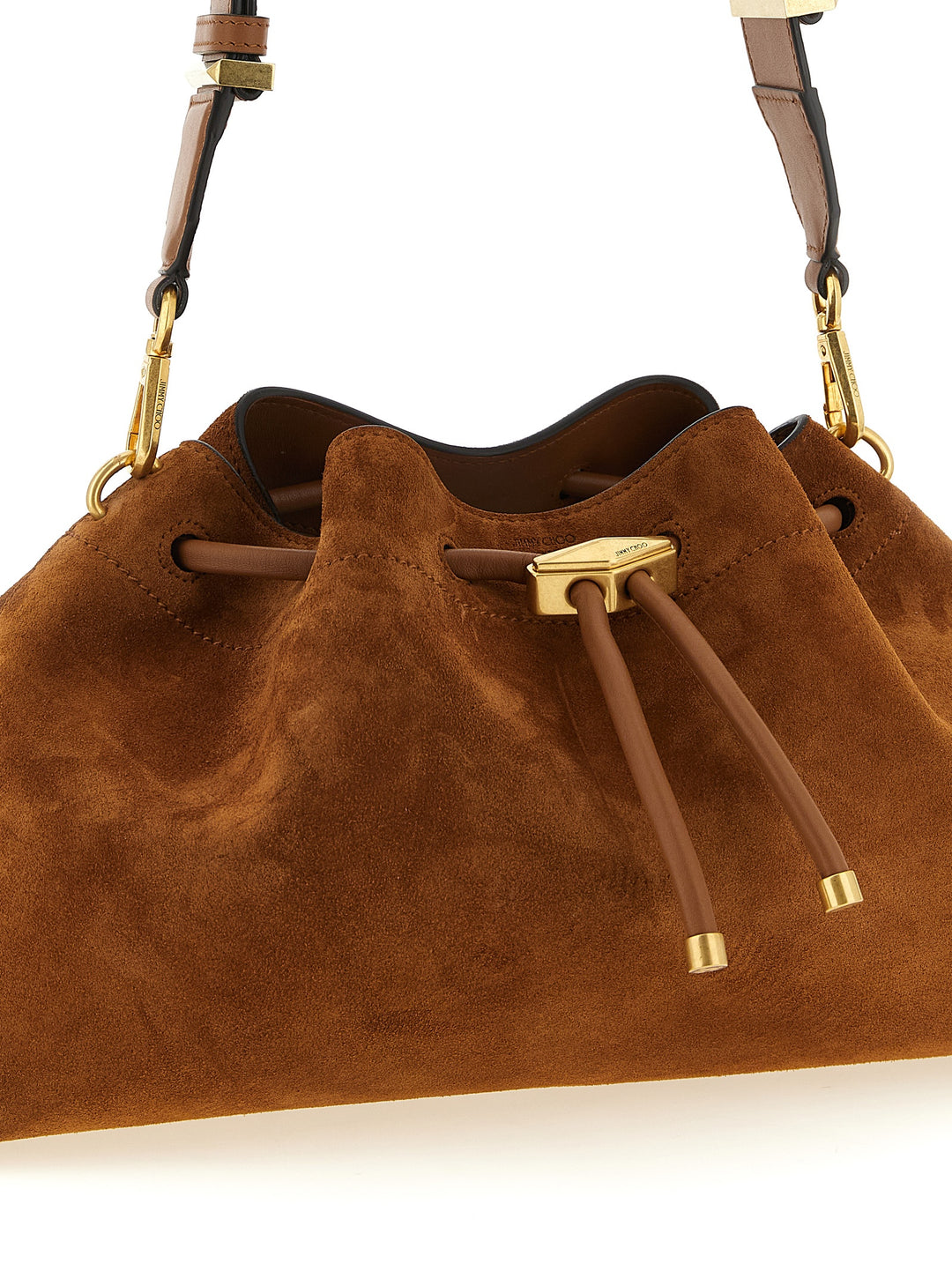 Jimmy Choo Bon Bon Bucket Hand Bags - Gold | 87b0a5254f78ba63f2830d30fdd17c49a4c176b4