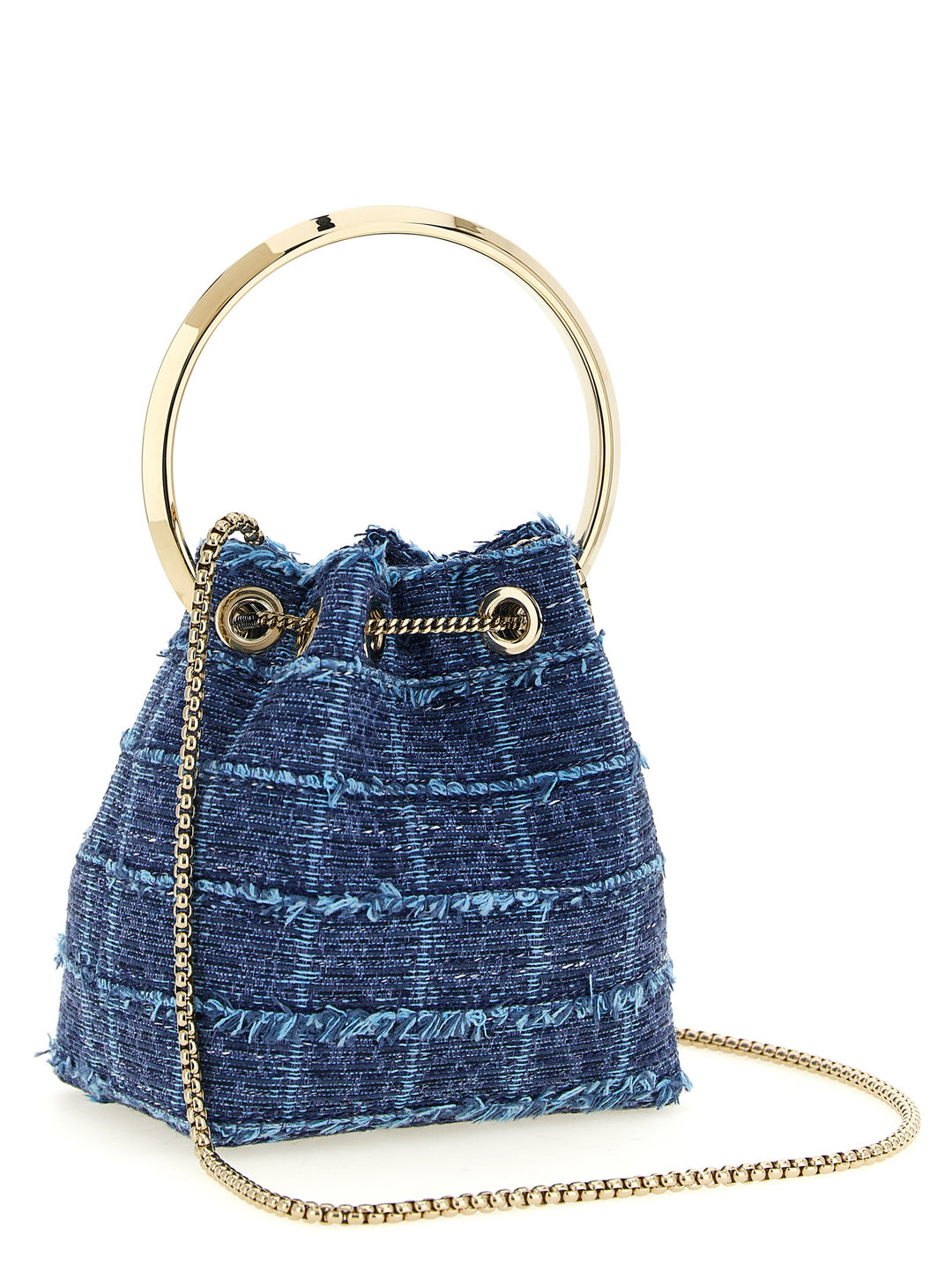 Jimmy Choo Bon Bon Hand Bags - Blue | 71b8104dbb983c0abcec40796aa316be6b2ae4f4