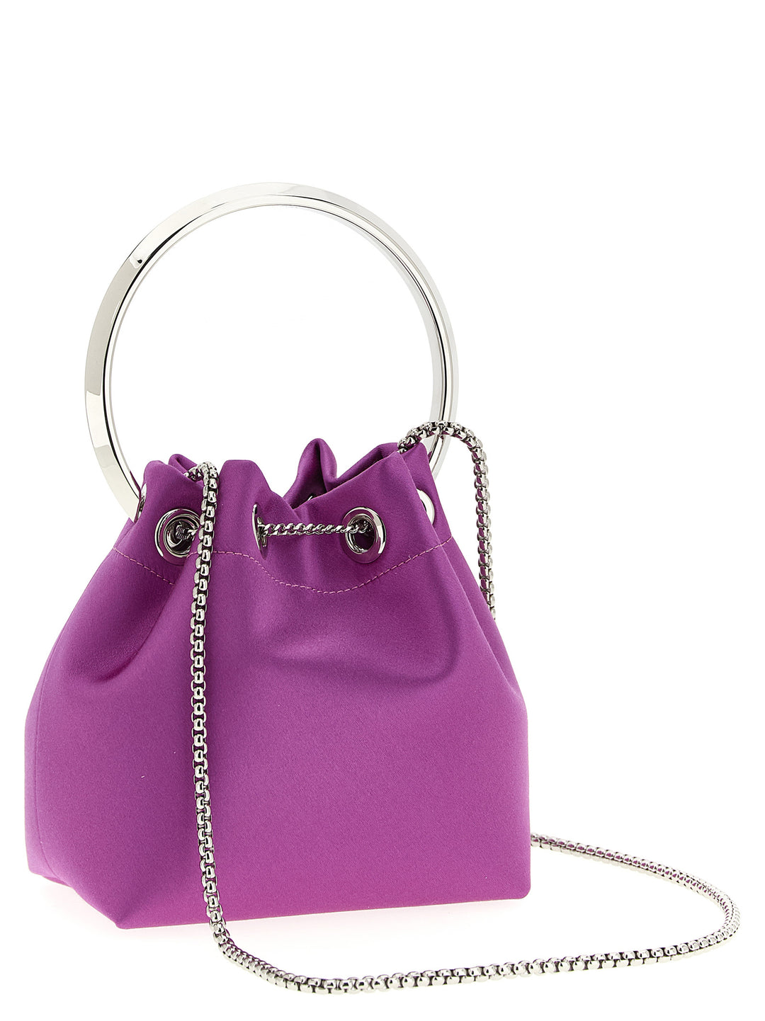 Jimmy Choo Bon Bon Hand Bags - Fuchsia | 35b65bc6f97abe56a243154078a1eed30db82290