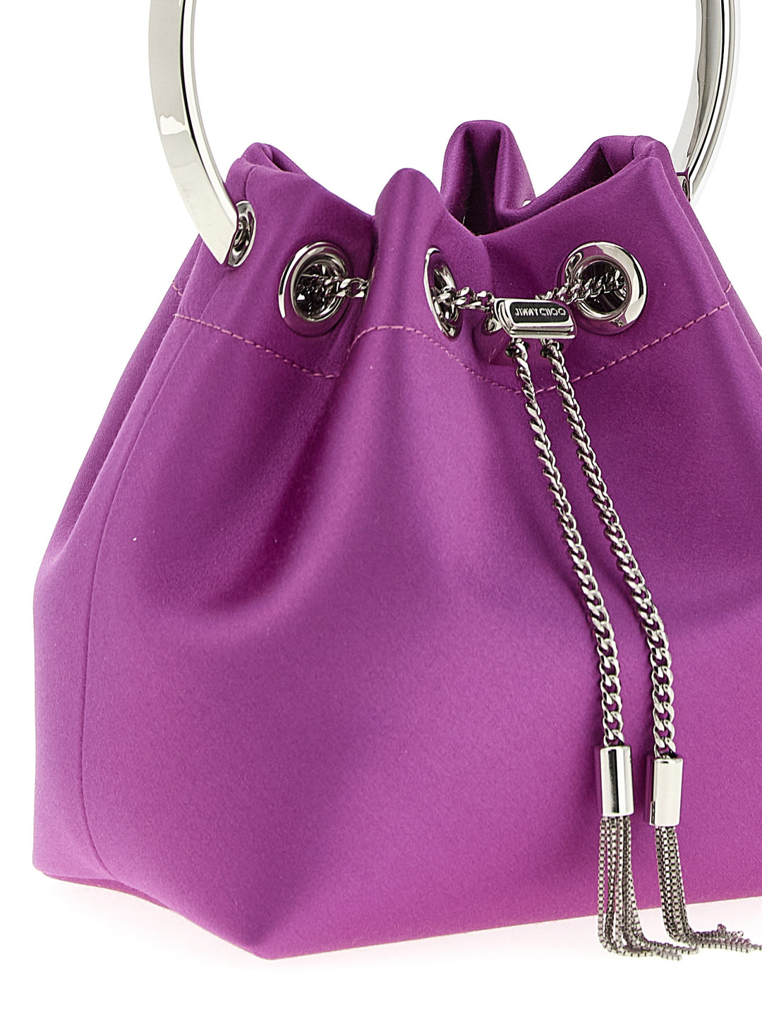 Jimmy Choo Bon Bon Hand Bags - Fuchsia | ca8e23ed95da0b44a61e8aafabae4f1add157098