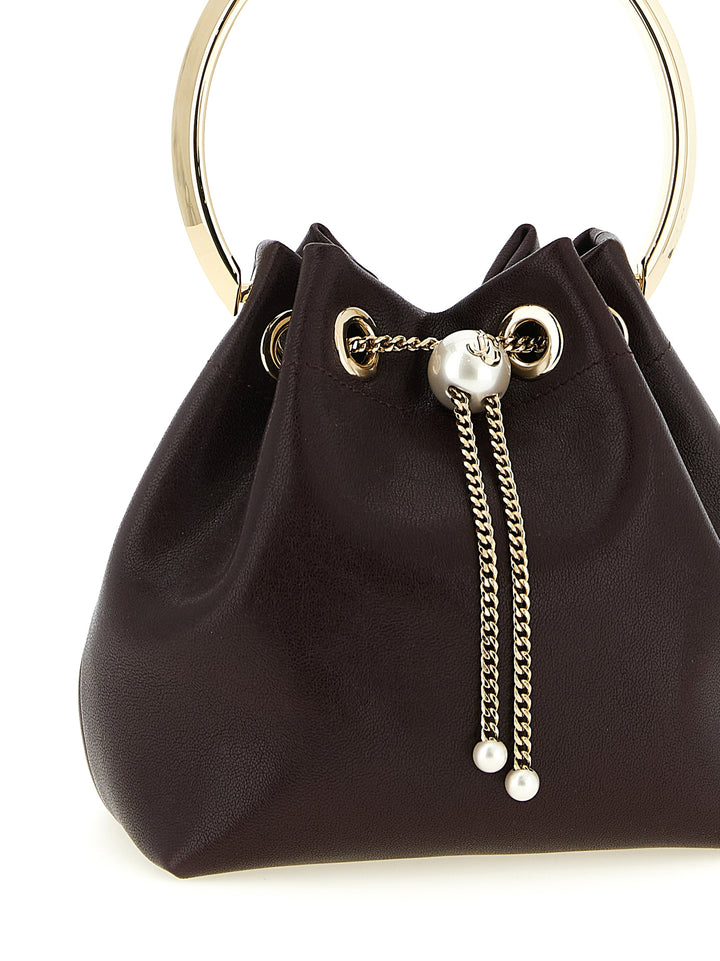 Jimmy Choo Bon Bon Hand Bags - Bordeaux | 23b9abb7514d4a8eebe0f34a763cb2f795bc2e68