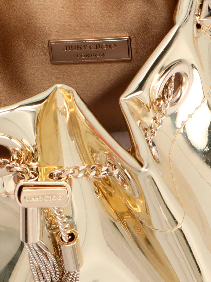 Jimmy Choo Bon Bon Hand Bags - Gold | 997fd3ee935e047e85f61929e136b93f802a13b5