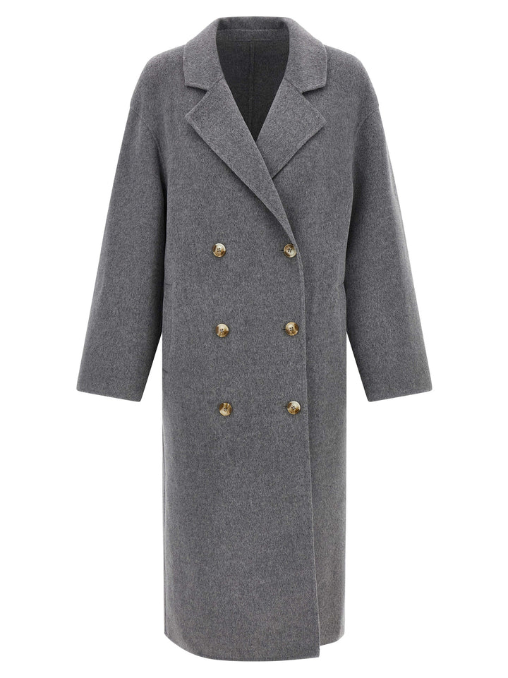 Loulou De Saison Borneo Coats and Trench Coats - Gray | 31d9c27f71e8e67b98a6bdcea0b90fca2e7f7011