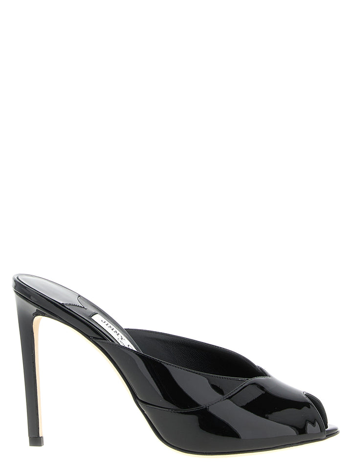 Jimmy Choo Mule 'Brigitte Sandals - Black | 7b92b2f42e212b8e54975a6f69a3597c42ee8d2c