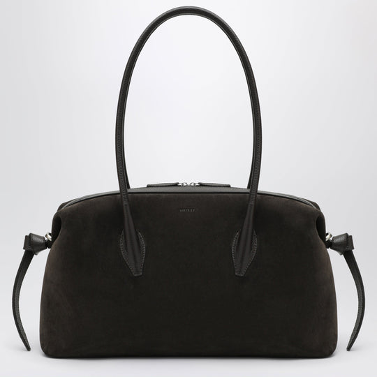 Brioche Duffle Bag In Ganache-Coloured Suede