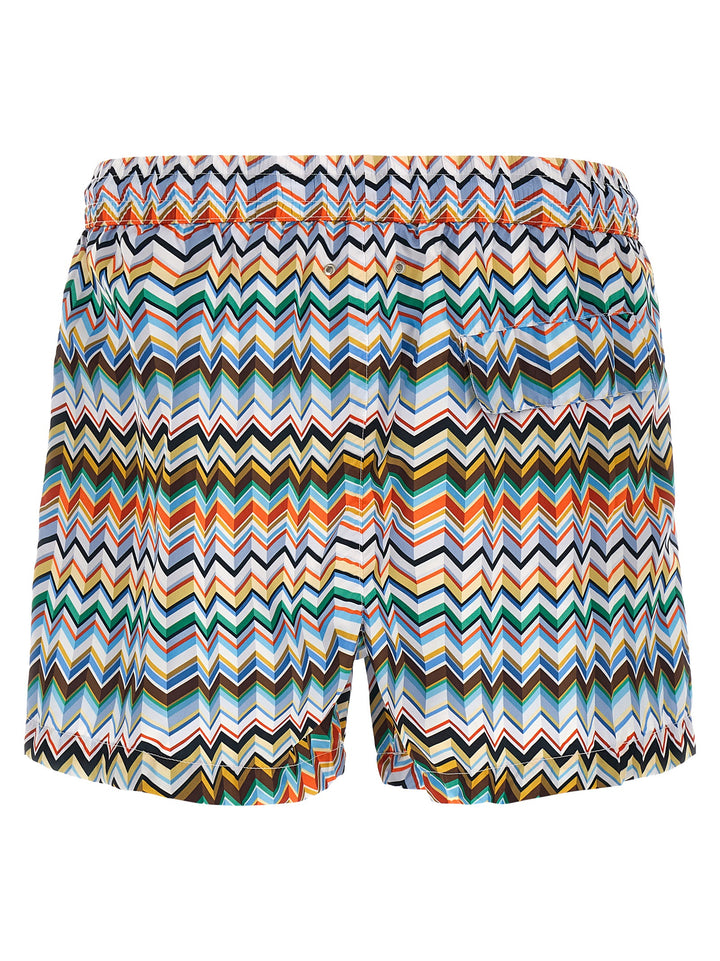 Missoni Irregular Zig Zag Swimsuit Beachwear - Multicolor | 0d71f62902f63c6c42207fb8ed113f3639cab3fa