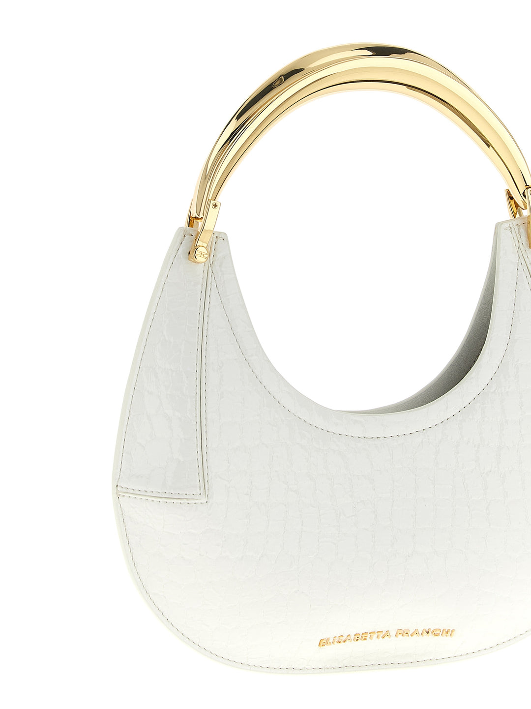 Elisabetta Franchi Hobo Shoulder Bags - White | b2705bfe8d350cd7b75e0539dc7c0ca30190e7a7