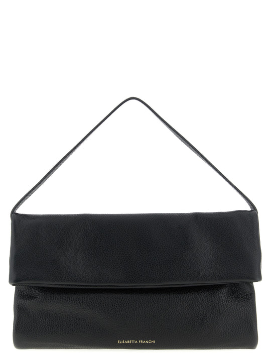 Logo Shoulder Bag Shoulder Bags Black