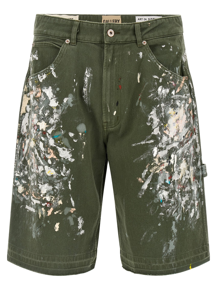 Gallery Dept. Platoon Painter Bermuda and Short - Green | dde6de2574211b0e6d337c93f448ae60346fb1e1