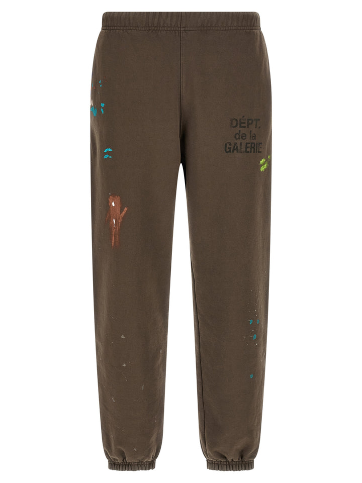 Gallery Dept. Gd French Logo Pants - Brown | 00e1cd86e1b3ab86d54fa2759901cddc1f3104bf