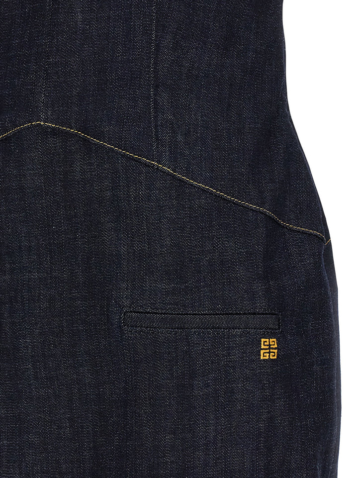 Givenchy Denim Dress Skirts - Blue | 6cfb2c15f9a2a83e27789ba5fbd3a38365bd57b5