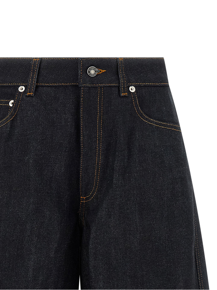 Givenchy Turn Up Jeans - Blue | b690df80d49121983e06b721cff3d5ceece04c80