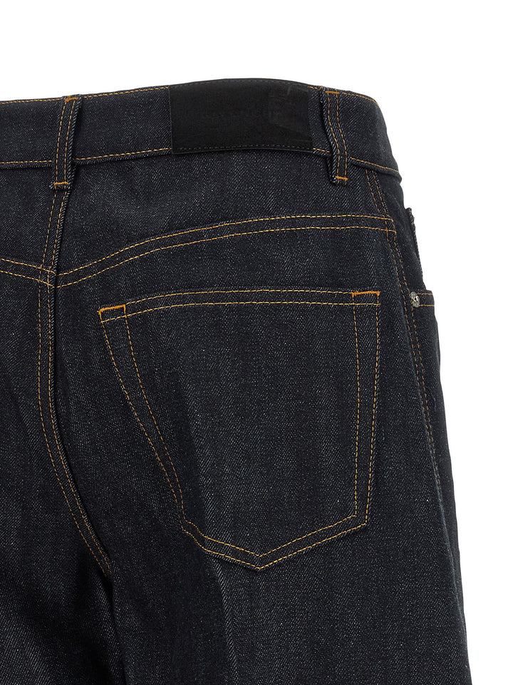 Givenchy Turn Up Jeans - Blue | f05bb8cbb0d653719b49f7ccb9818578b4abbb47