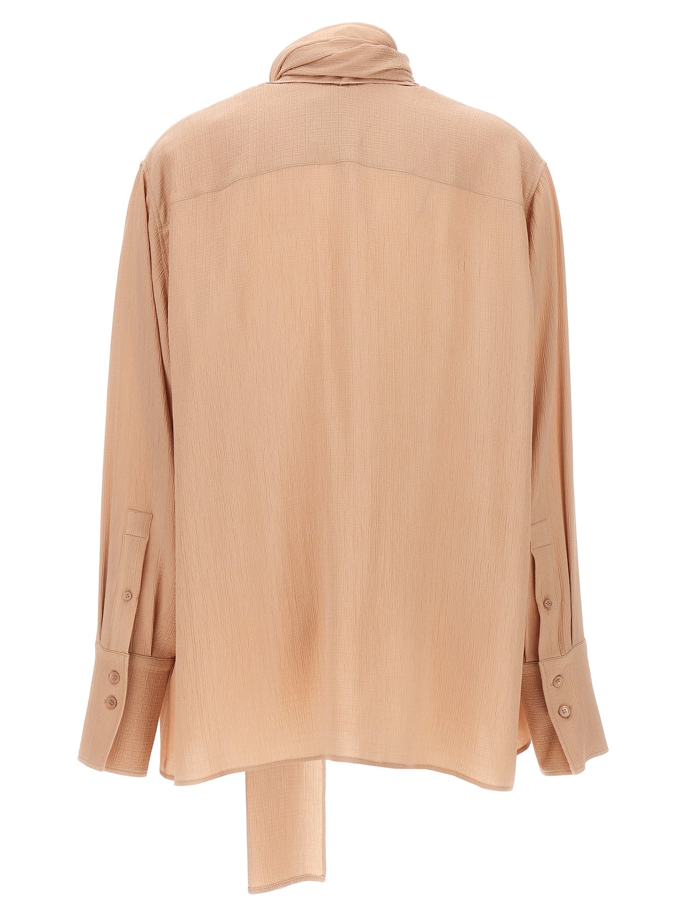 Givenchy Pussy Bow Blouse Shirt and Blouse - Beige | 94a078258f5bb30d94b5723d6eee370b5a46ef53