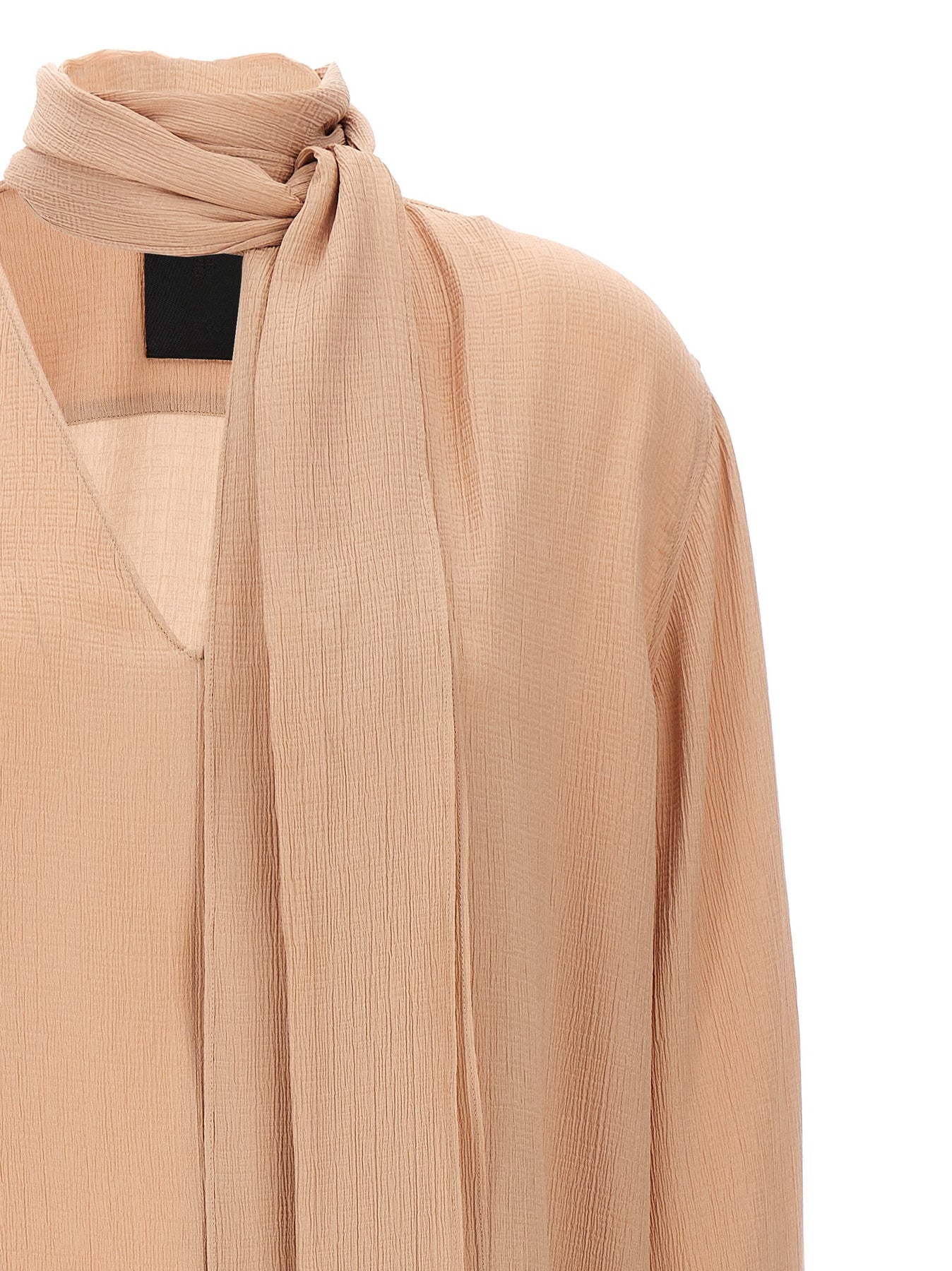 Givenchy Pussy Bow Blouse Shirt and Blouse - Beige | 775faf9e82ce12f326328ab2dedd4a5cf4a612b4