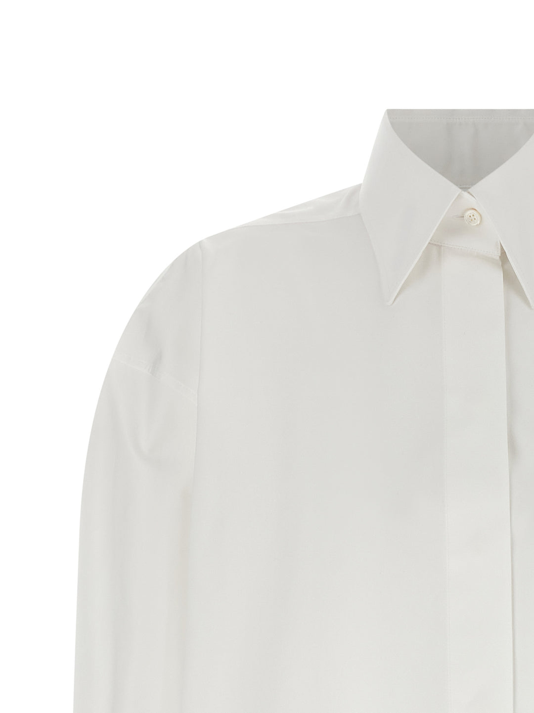 Givenchy Asymmetric Shirt Shirt and Blouse - White | c516e9828a5df96a810be139c5461a3e19b4492d