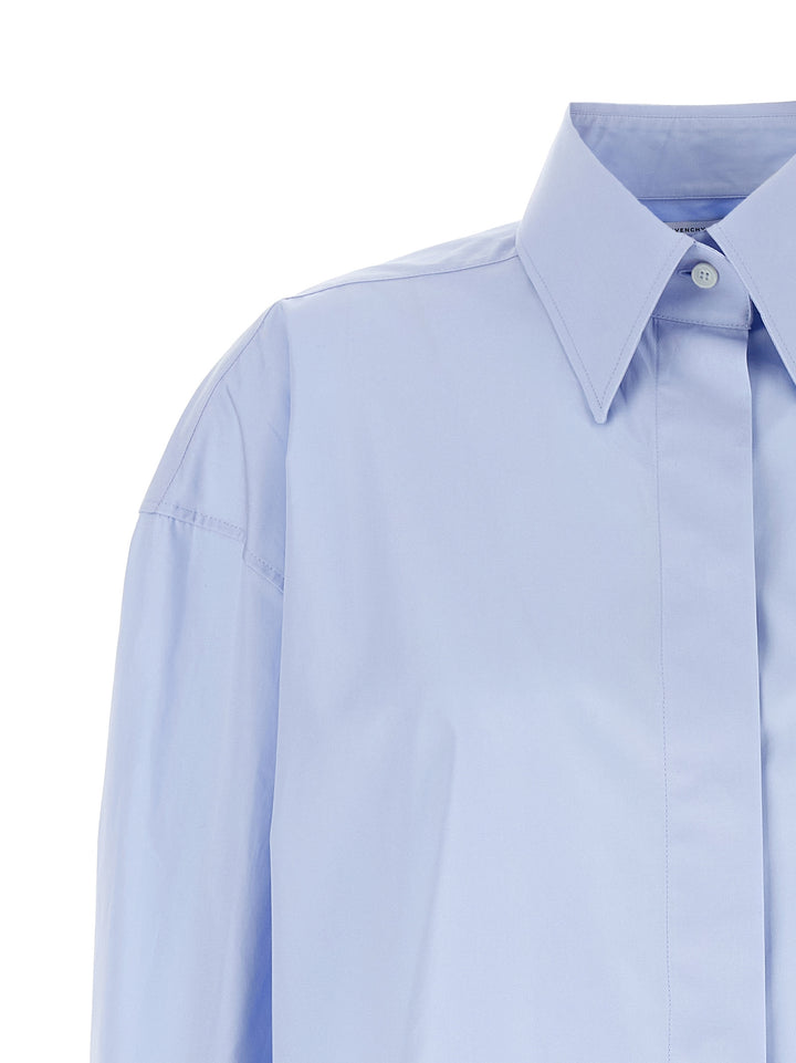 Givenchy Asymmetric Shirt Shirt and Blouse - Light Blue | 543e4d31b098d4159db4e98c208fd416fe4d77c6