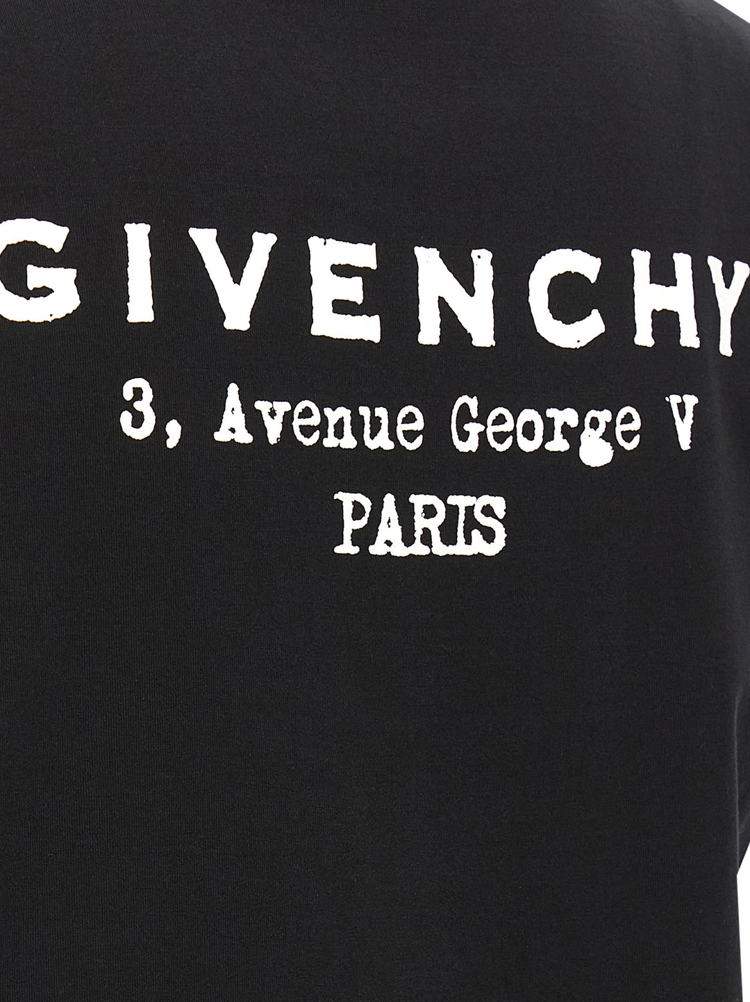 Givenchy Givenchy Stamp T-shirt - White/Black | 3943361d59fa1a3ac4ea47b7e4f40803da3a7740