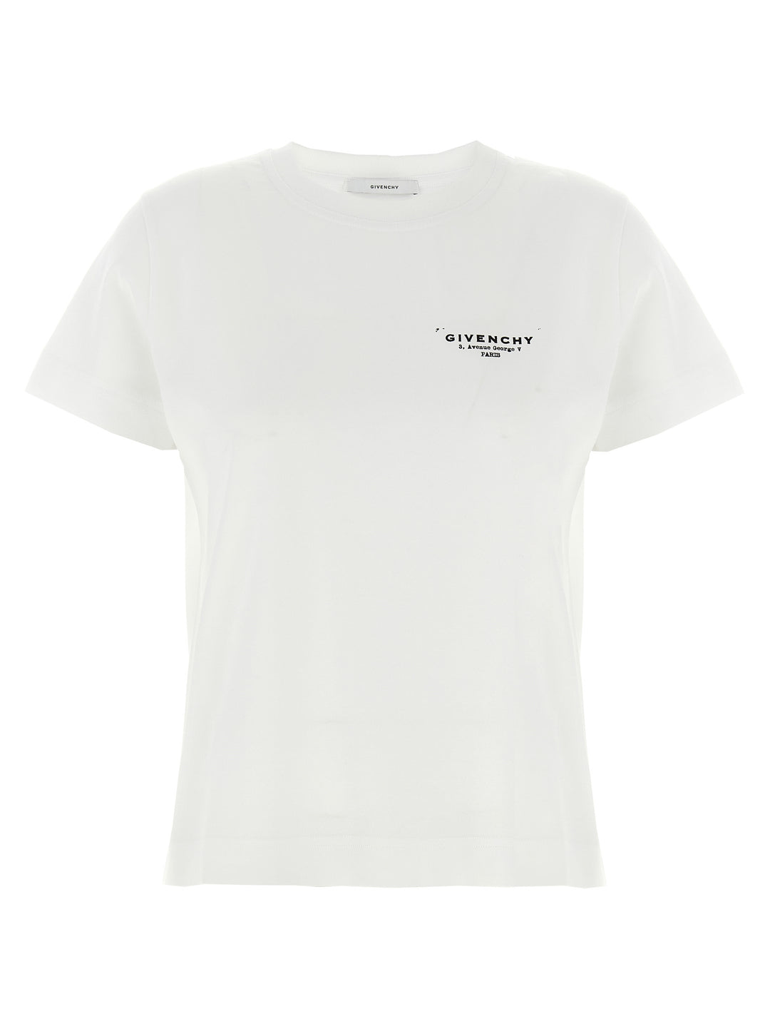 Givenchy Givenchy Stamp T-shirt - White/Black | 5e108ea8d26454e9a3c336c0c0f6dbe117af3d7c