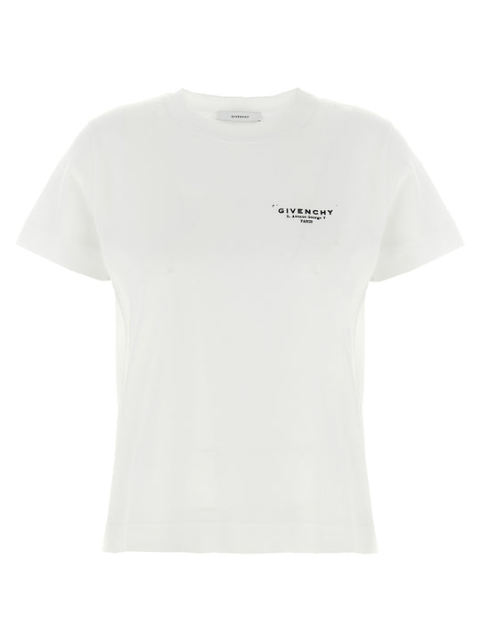 Givenchy Stamp T-Shirt White/Black