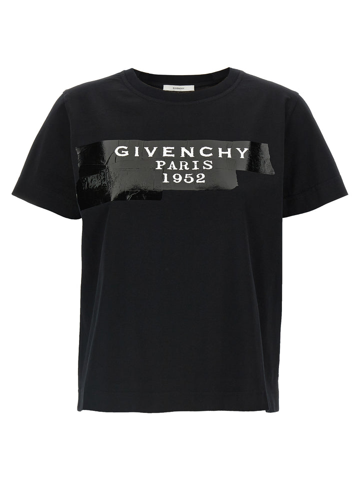 Givenchy Givenchy Tape T-shirt - Black | 03348357ae66718c1a462d9918cfc100cd9496ee