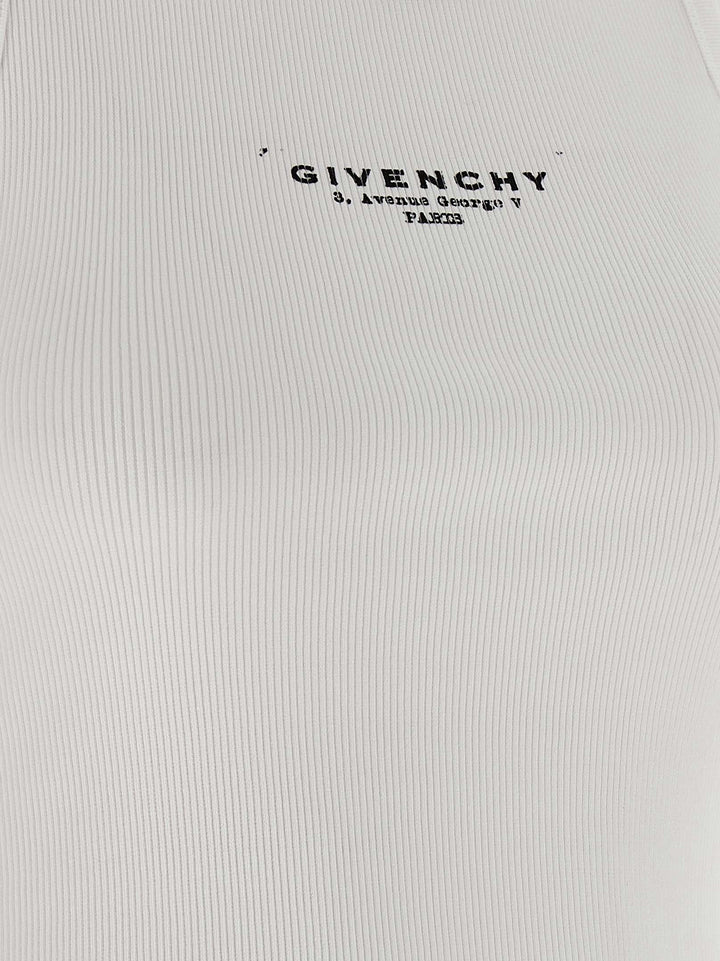 Givenchy Logo Top Tops - White | 067fe7c153e8f08f65e239d3e7b279f1baf8e542