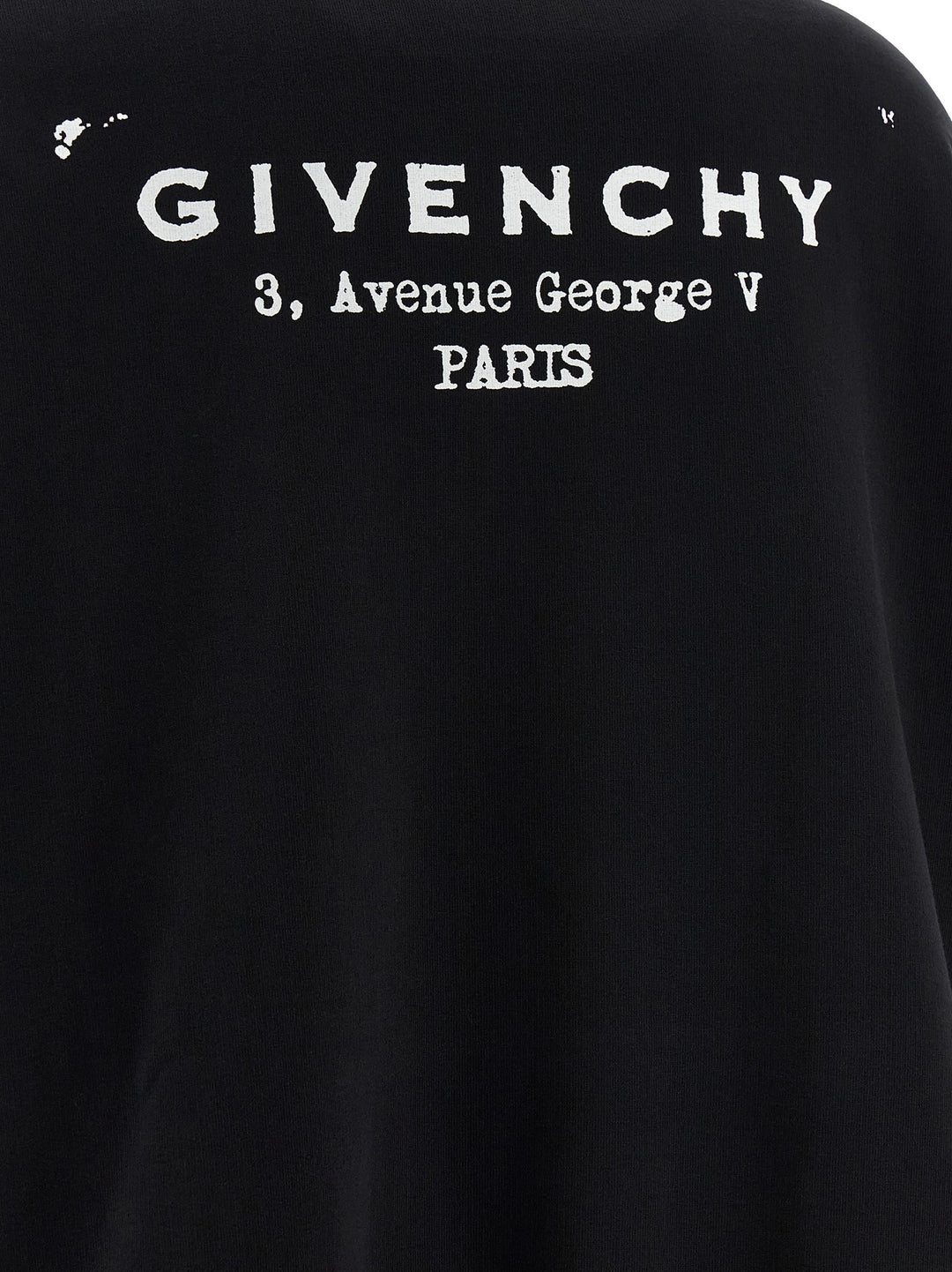 Givenchy Logo Print Hoodie Sweatshirt - White/Black | 19e9921950e6514acbdf98dd769c749f246008e9