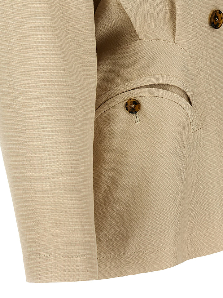 Blazé Milano Sheena Ares BlazerS - Beige | 6a0462dbdd95fc6c0f868ea366cea3b309b20ef3