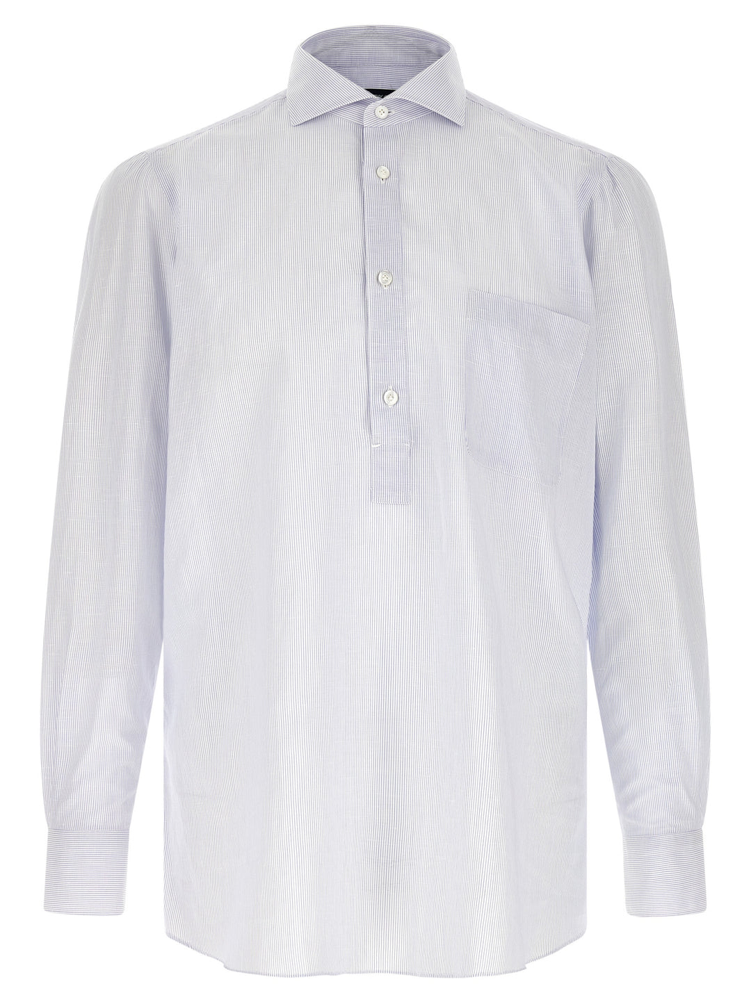 Finamore Porto Shirt and Blouse - Light Blue | b4bff523f39a3478a345e0b234d85861268de4a6
