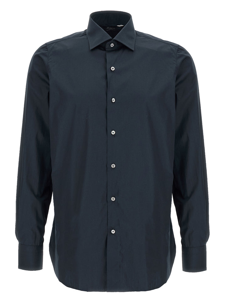 Finamore Napoli Shirt and Blouse - Blue | db3ec8c71af1db2b6010869750e16acf954d5ff2