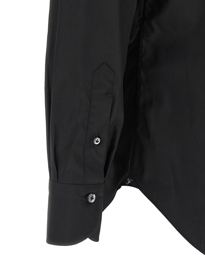 Finamore Napoli Shirt and Blouse - Black | 3bf128ab5e0bdeffa040ef6a3d964de5b4e68d8a