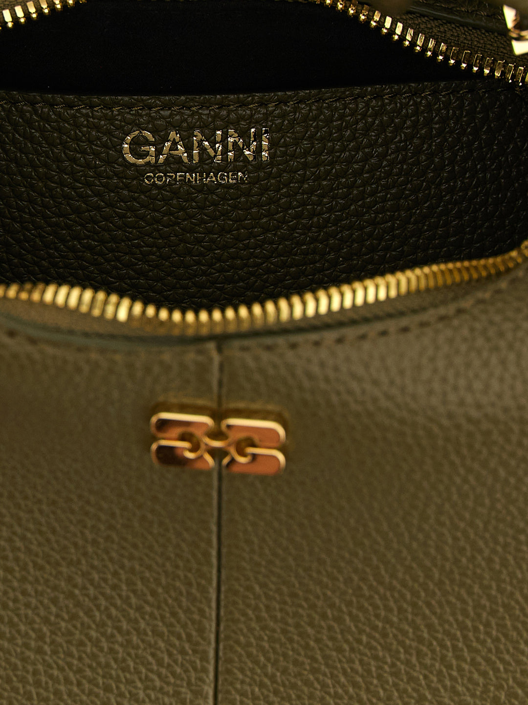 Ganni Mini Hobo Hand Bags - Green | dd4cf28148a566b077e1595c93be6f638c6bd46a