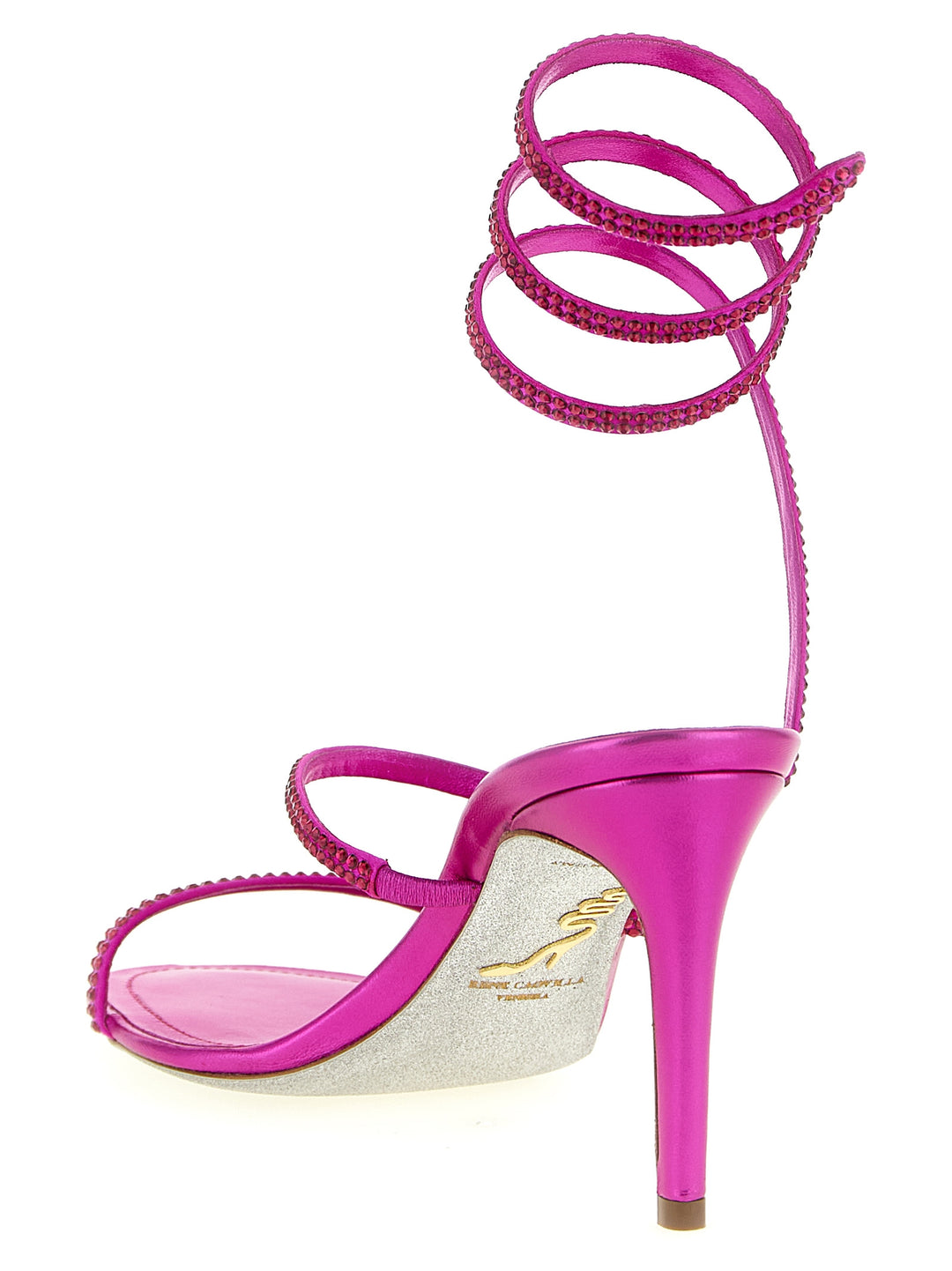 René Caovilla Cleo Sandals - Fuchsia | f16ff82268145c929da615f6d4c935def0f527a8