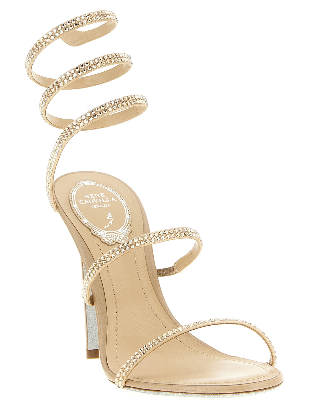 René Caovilla Cleo Sandals - Beige | 2b9e052336bb2bba24d770f5dec1fbeb40177c5d