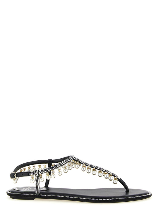 Diana Sandals White/Black